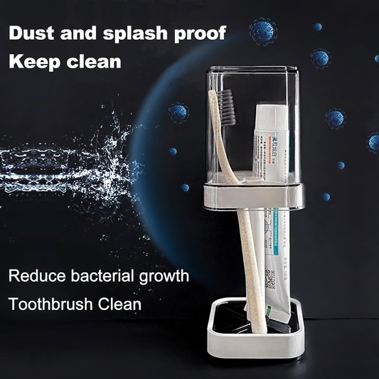 Stylish Toothbrush Holder with Cover