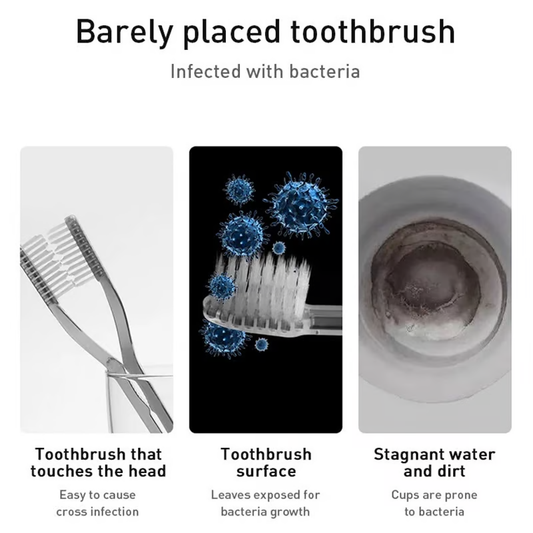 Stylish Toothbrush Holder with Cover