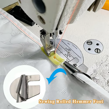 Sewing Rolled Hemmer Foot ✂️🧵 - Mozmade