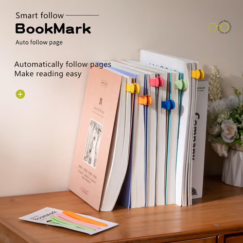 📑Strong Adsorption Ready To Read Silicone Bookmarks