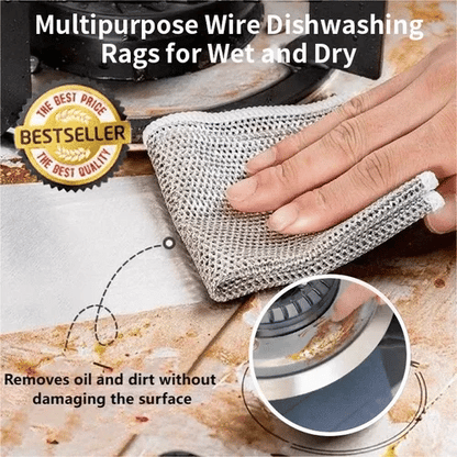 Multipurpose Thread Miracle Cleaning Cloths🔥 - Mozmade