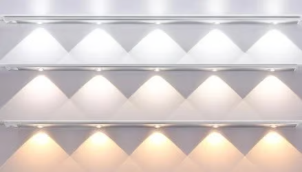 💡THREE color temperature led motion sensor cabinet light