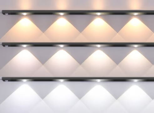 💡THREE color temperature led motion sensor cabinet light