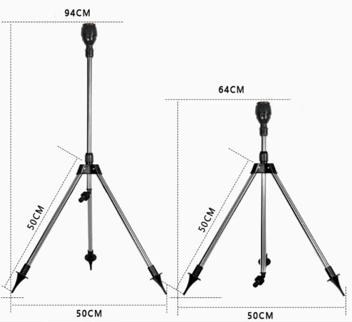 🎁Rotating Tripod Sprinkler