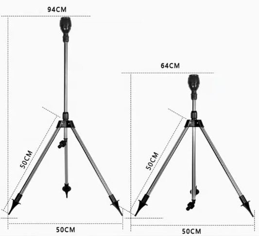🎁Rotating Tripod Sprinkler