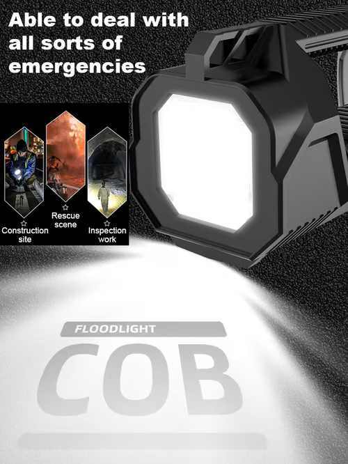 🔥🔥Handheld Searchlight – Waterproof Torch
