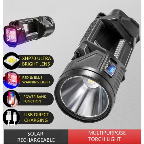 🔥🔥Handheld Searchlight – Waterproof Torch